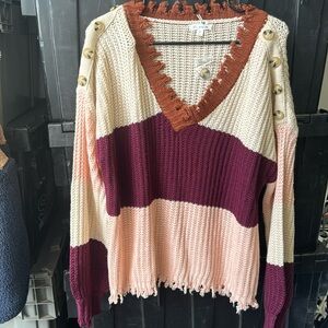 New venck torn sweeter